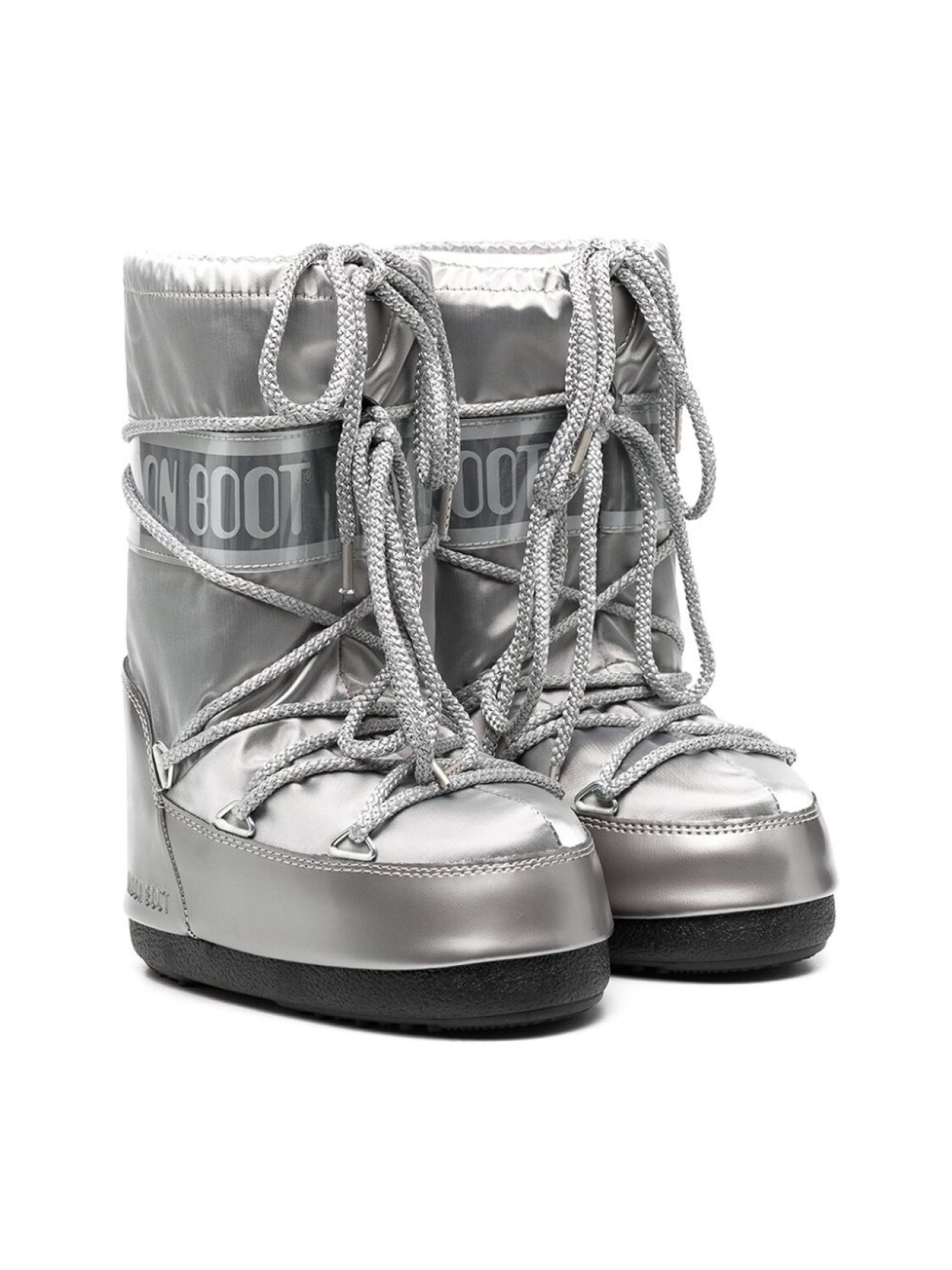 

Moon Boot Kids сапоги луноходы, серебристый