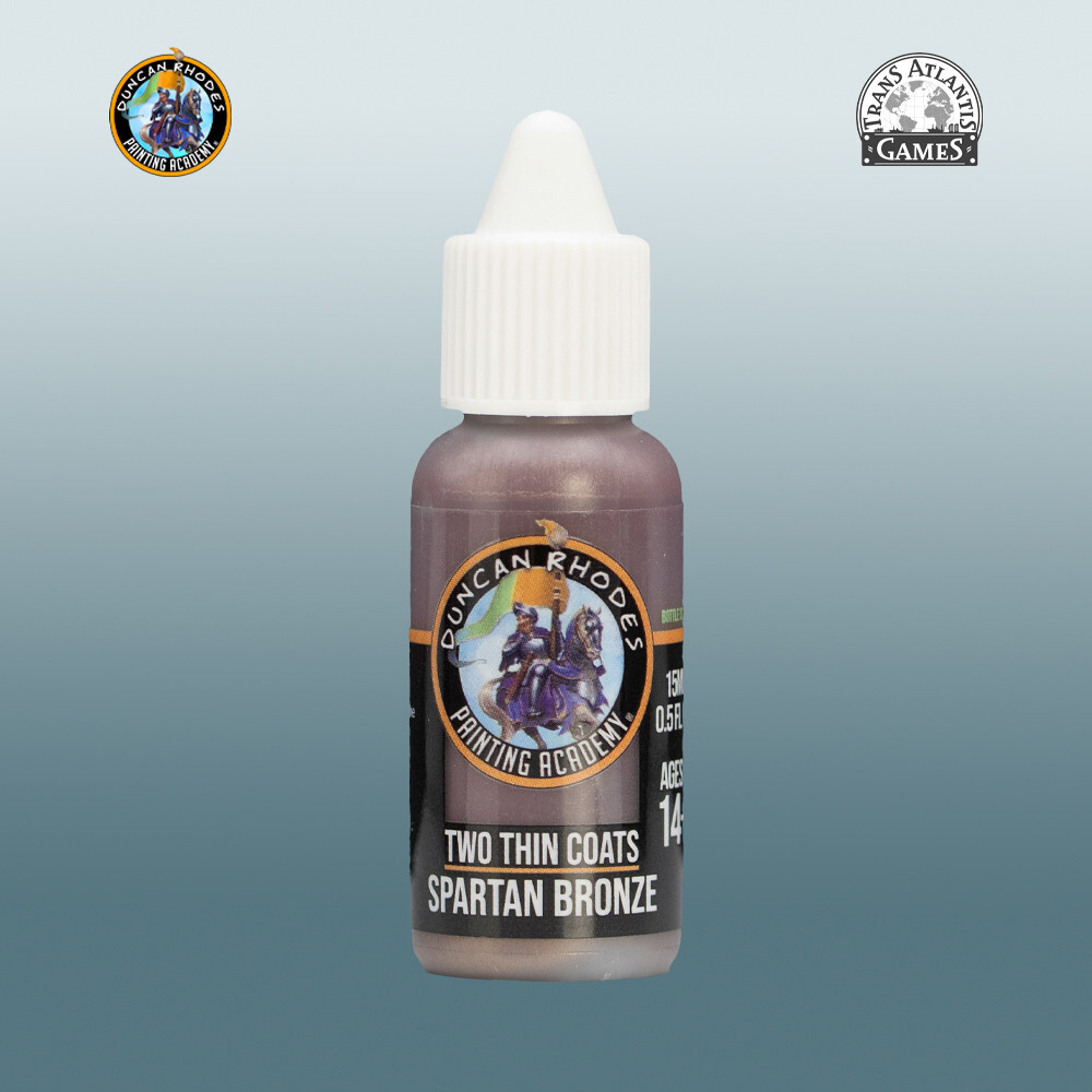 

Аксессуары Duncan Rhodes Painting Academy Two Thin Coats: Spartan Bronze (15ml)