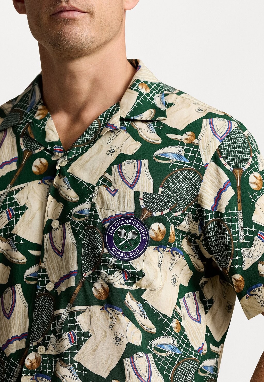 

Рубашка CLADY SHORT SLEEVE SPORT Ralph Lauren, темно-зеленый