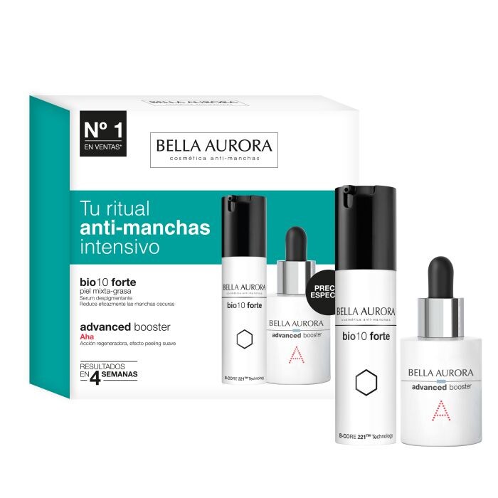 

Набор косметики Bio10 Forte Piel Mixta-Grasa + Advanced Booster Bella Aurora, 2 unidades