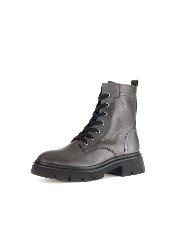 

Ботинки Gabor Fashion Biker und Combat, серебряный