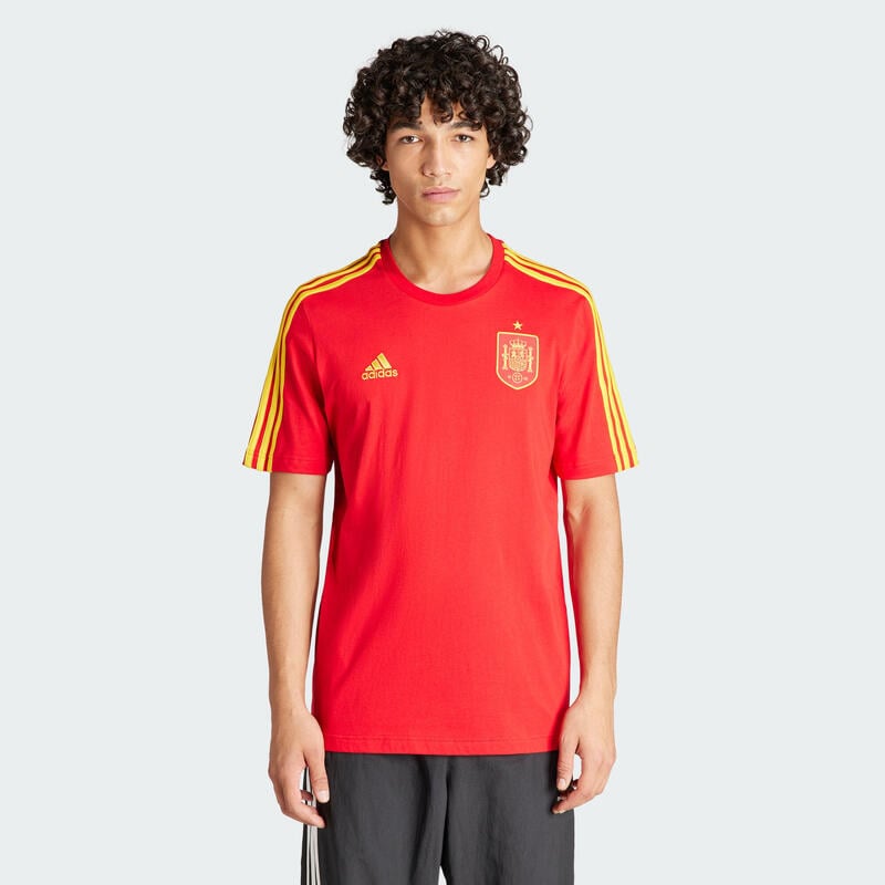 

Футболка с 3 полосками Spain DNA ADIDAS, цвет rot