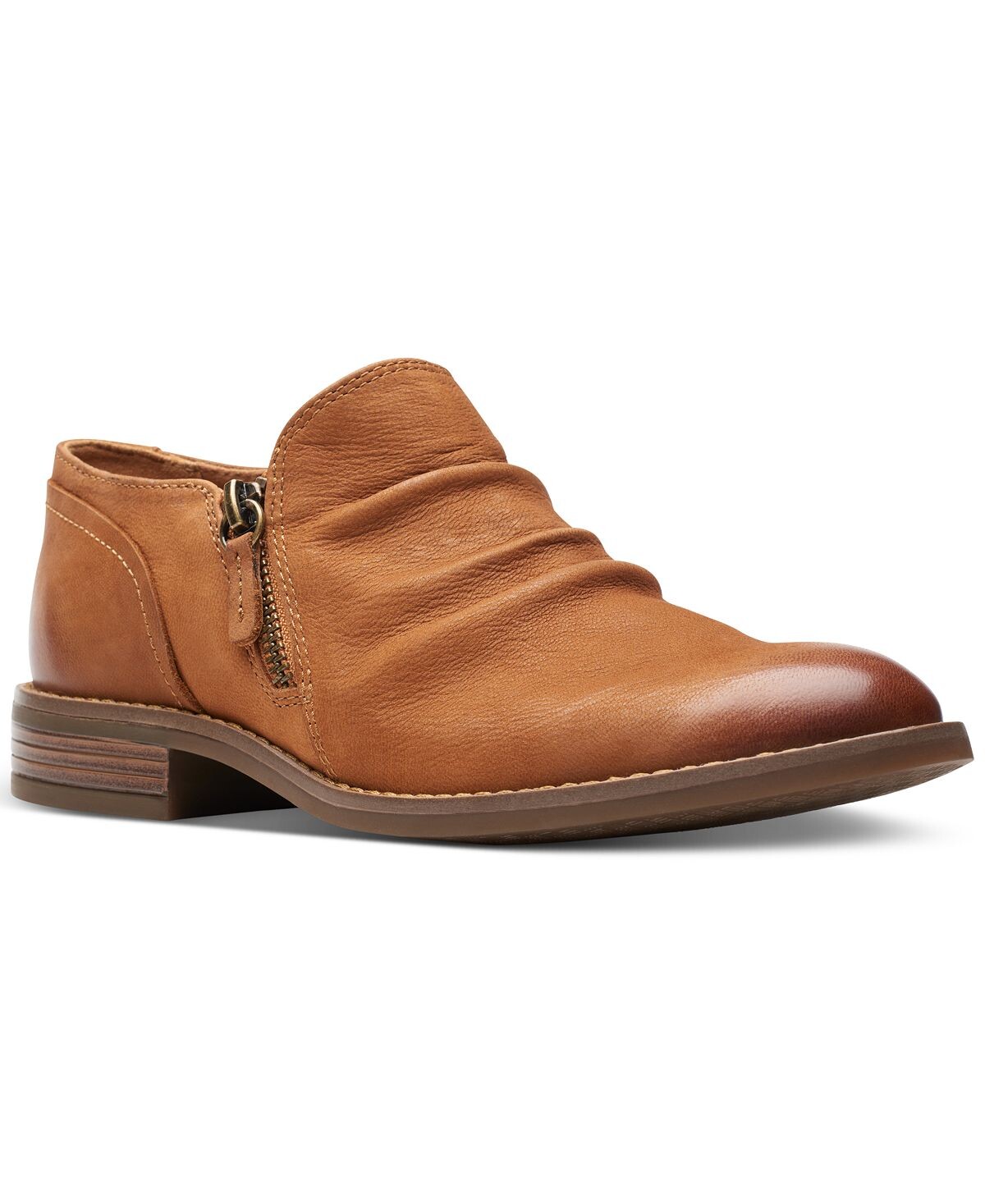 

Женские ботильоны Camzin Pace со сборками на молнии до щиколотки Clarks