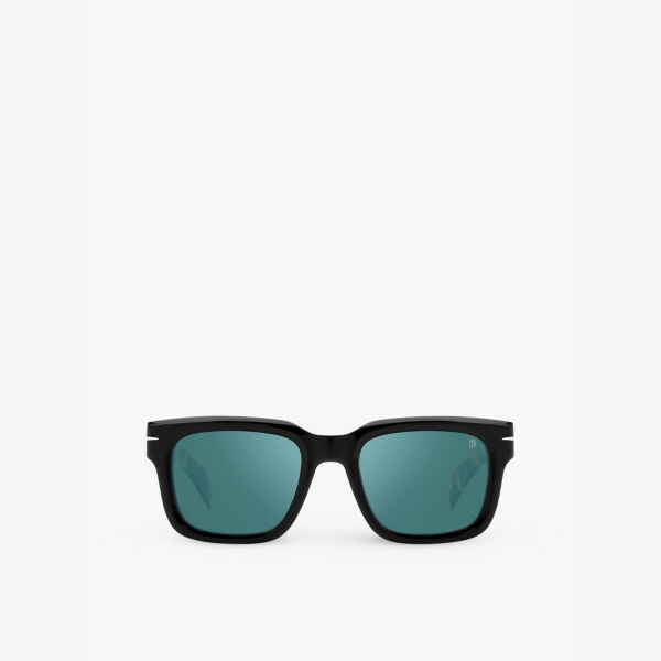 

Солнцезащитные очки 7100/S в квадратной оправе из ацетата Eyewear By David Beckham, черный