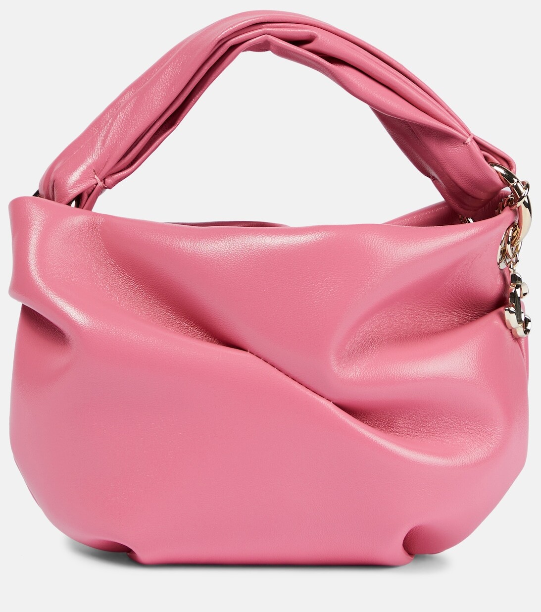 

Сумка-тоут Bonny из кожи Jimmy Choo, розовый