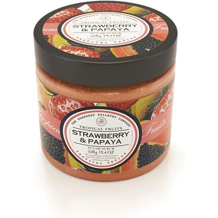 

Сахарный скраб "Тропические фрукты" Клубника и Папайя 500г Tropical Fruits