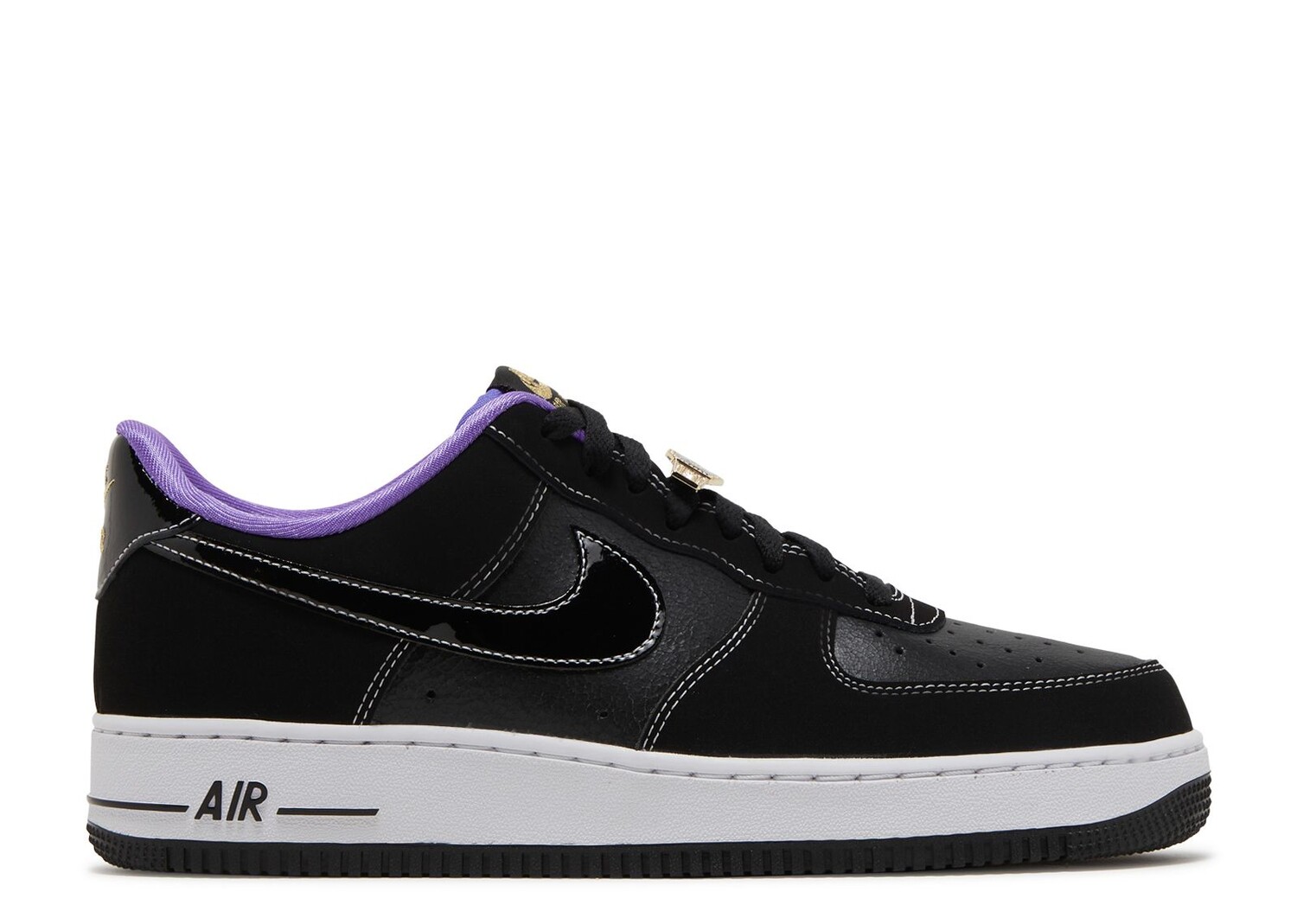 

Кроссовки Nike Air Force 1 Low '07 Lv8 Emb 'World Champ - Lakers', черный
