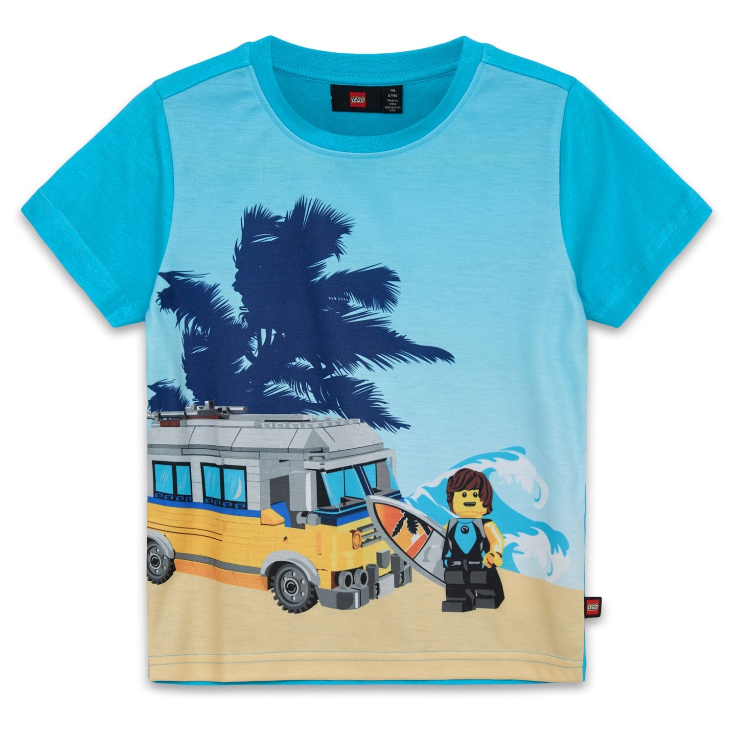 Футболка Lego Kid's Tano 309 S/S, цвет Bright Blue