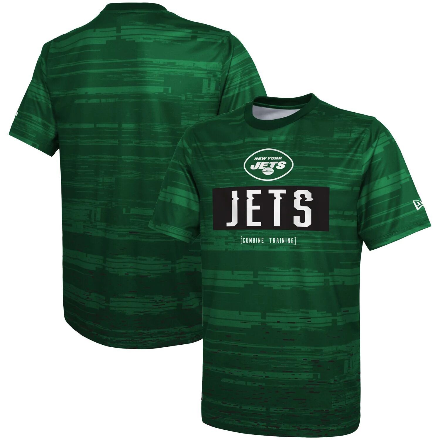 

Мужская зеленая футболка New Era New York Jets Joint Authentic Sweep