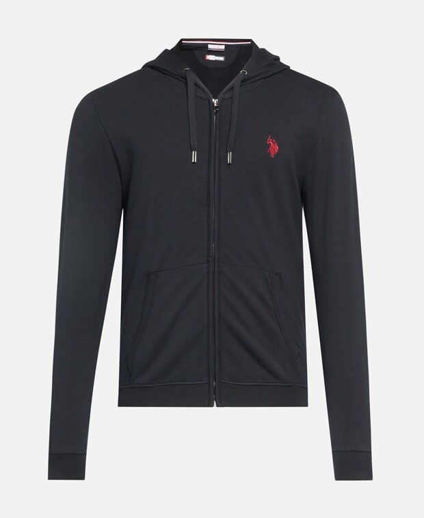 

Толстовка с капюшоном U.S. Polo Assn., черный