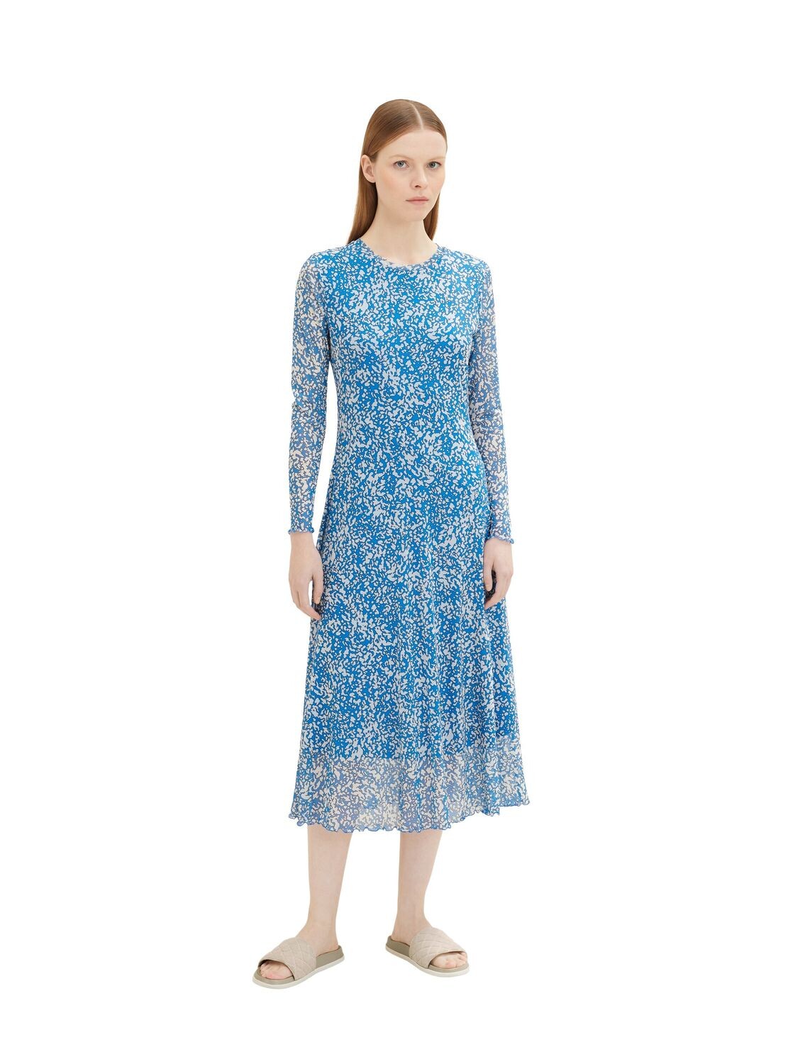 

Платье TOM TAILOR Denim PRINTED MESH, разноцветный