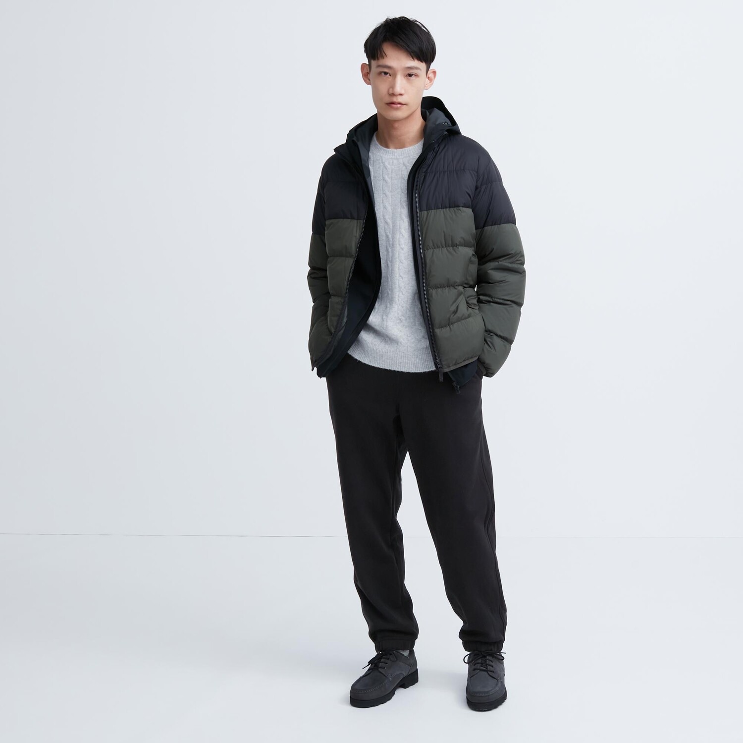 Спортивные штаны Heattech Uniqlo, черный крышка для часов heattech uniqlo черный