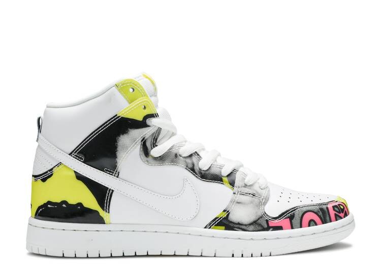 

Кроссовки Nike DUNK HIGH PRM DLS SB QS 'DE LA SOUL', белый