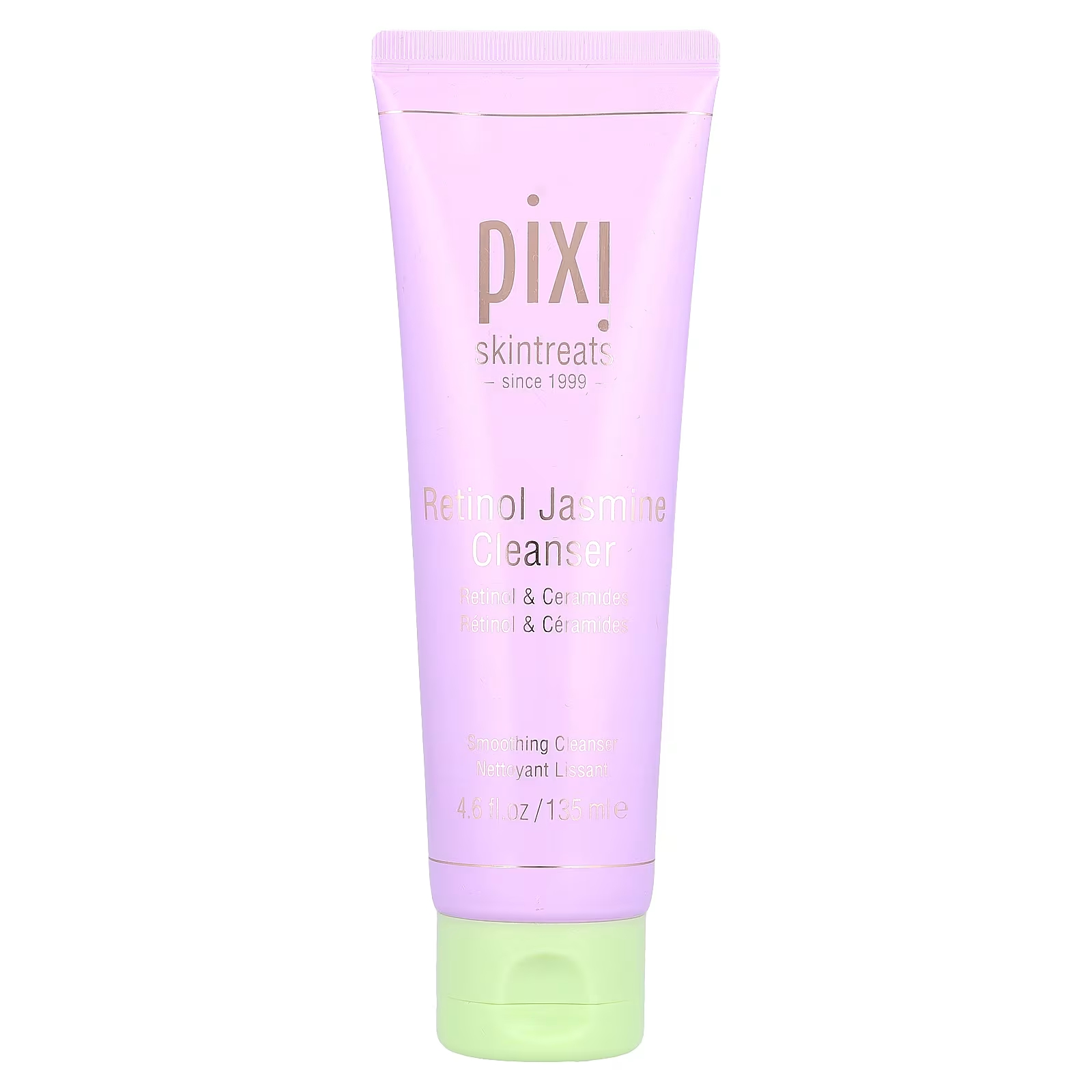 Очищающее средство Pixi Beauty Skintreats с ретинолом и жасмином, 135 мл