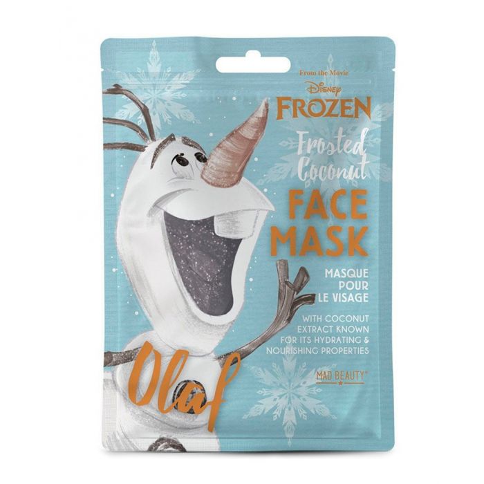 Маска для лица Mascarilla Facial Olaf Frozen Mad Beauty, 25 ml маска для лица mascarilla facial tiger mad beauty 25 ml
