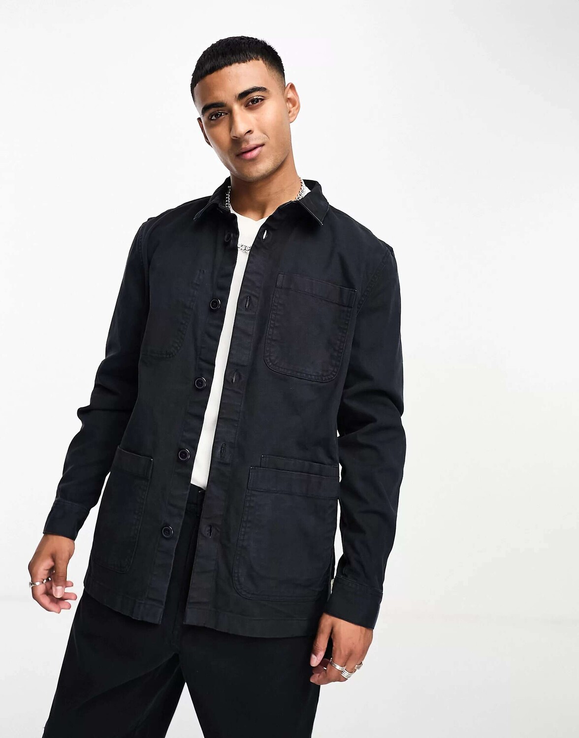 

Темно-синяя рубашка Barbour Chesterwood