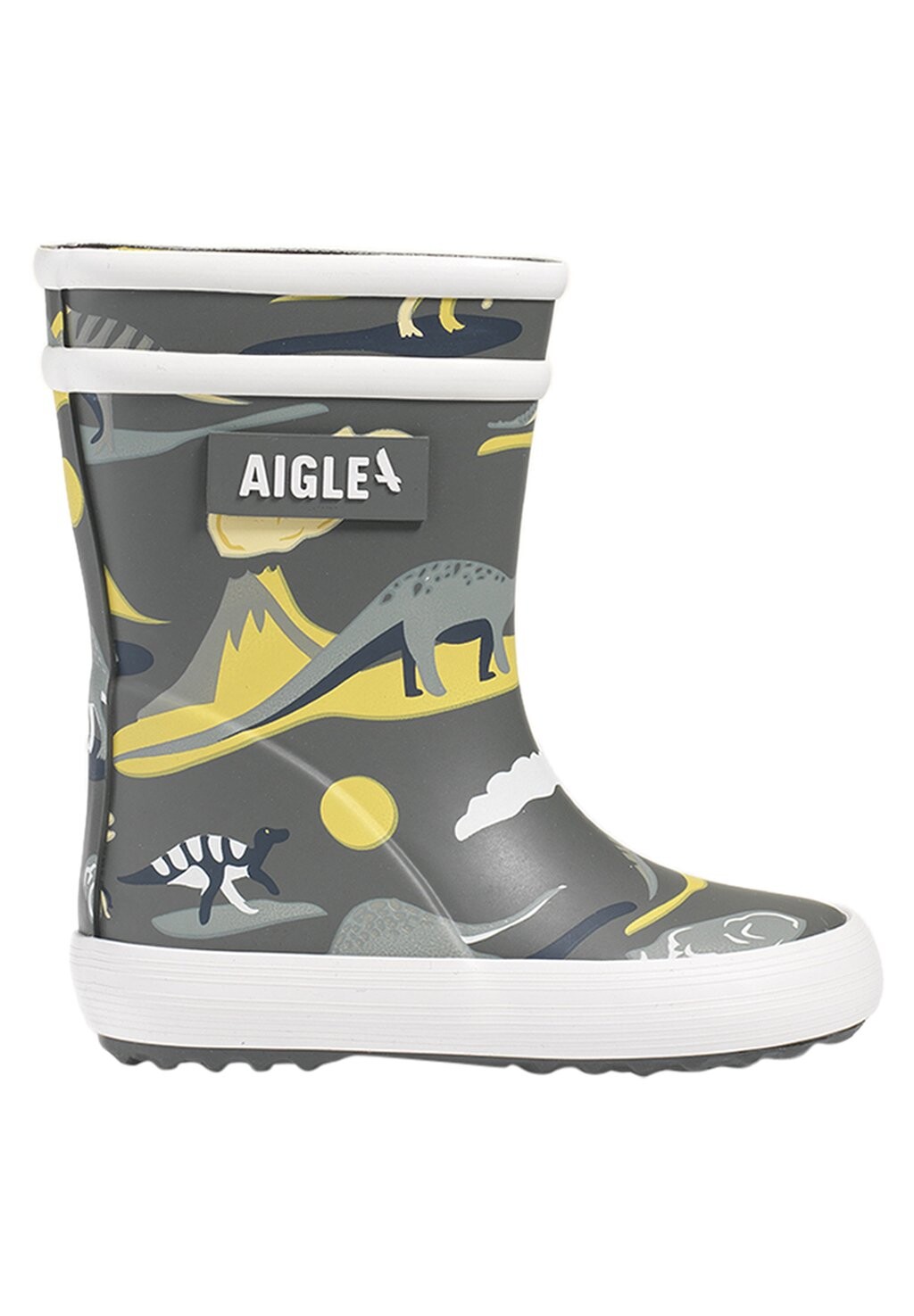 

Резиновые сапоги Aigle, цвет grau bunt kombi