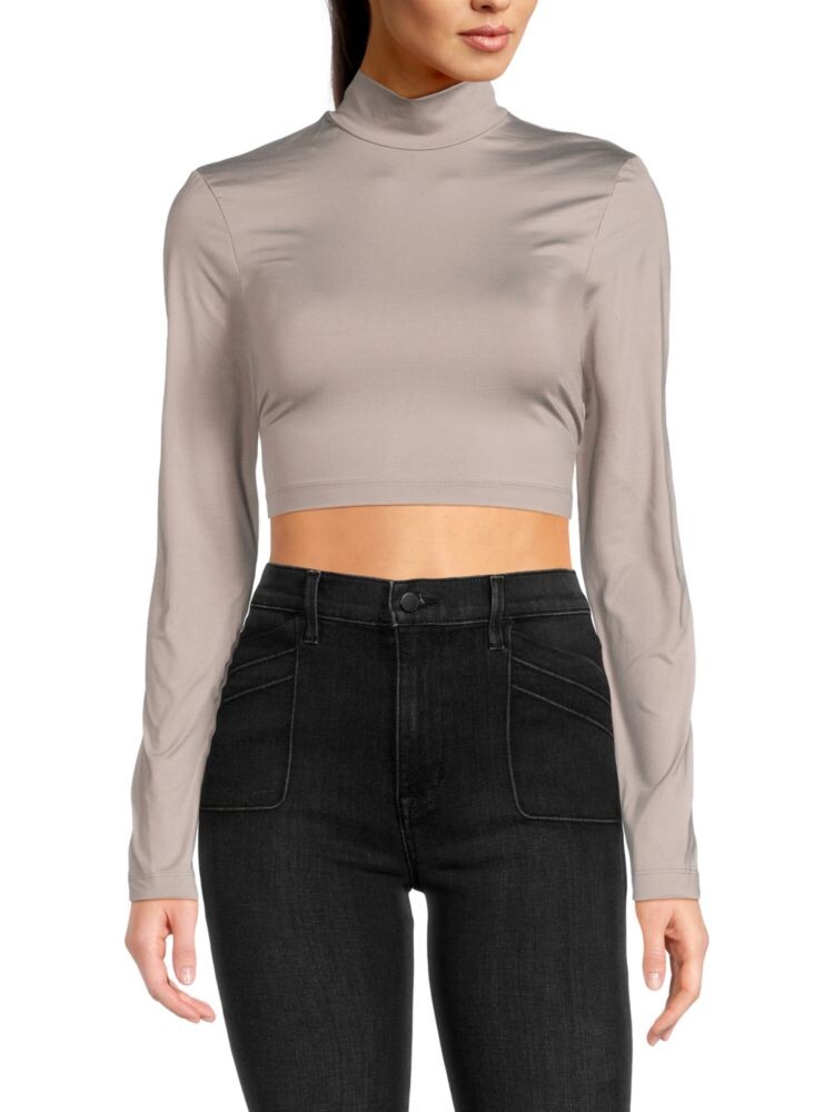 

Однотонный укороченный топ Bobbi Reiss, цвет Mink