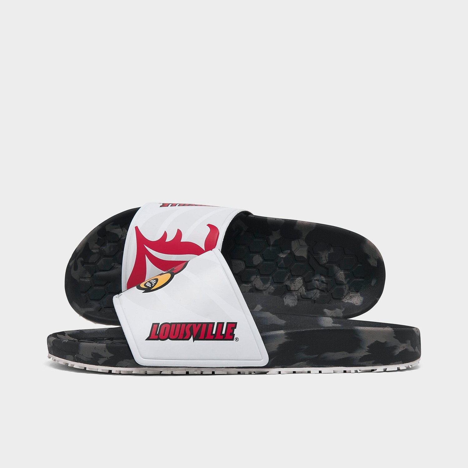 

Сандалии-шлепанцы Hype Co. Louisville Cardinals College Slydr Pro, черный