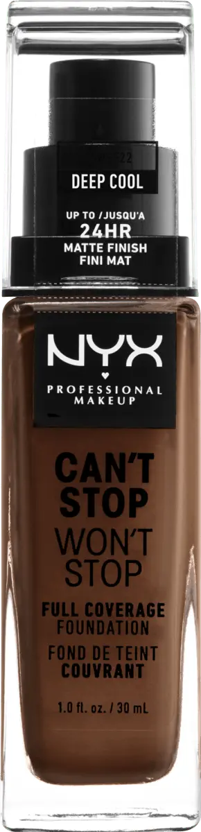 

Тональный крем Can't Stop Won't Stop 24-Hour Deep Cool 22 30 мл NYX PROFESSIONAL MAKEUP