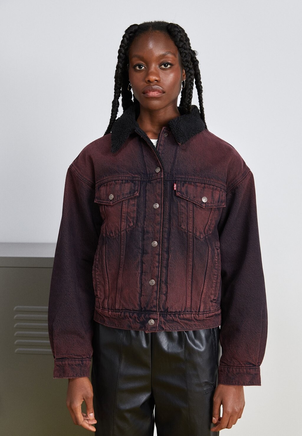 

Куртка Levi's TRUCKER, цвет cherry