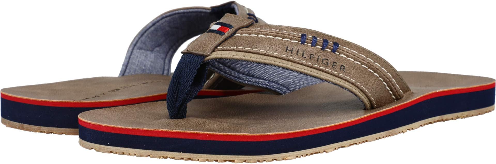 Шлепанцы Destino Tommy Hilfiger, серо-коричневый