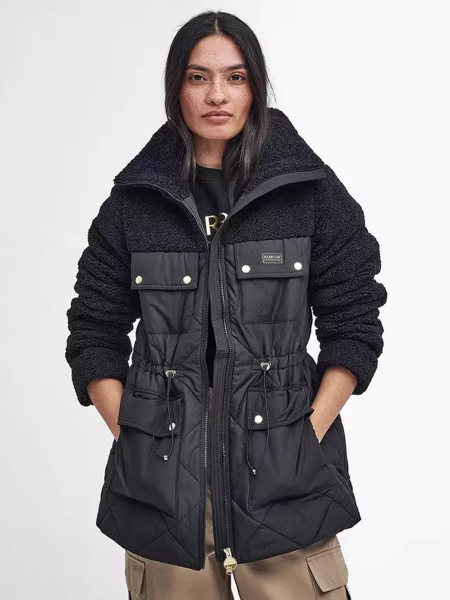 

Куртка Barbour International Jemison Quilted, черный