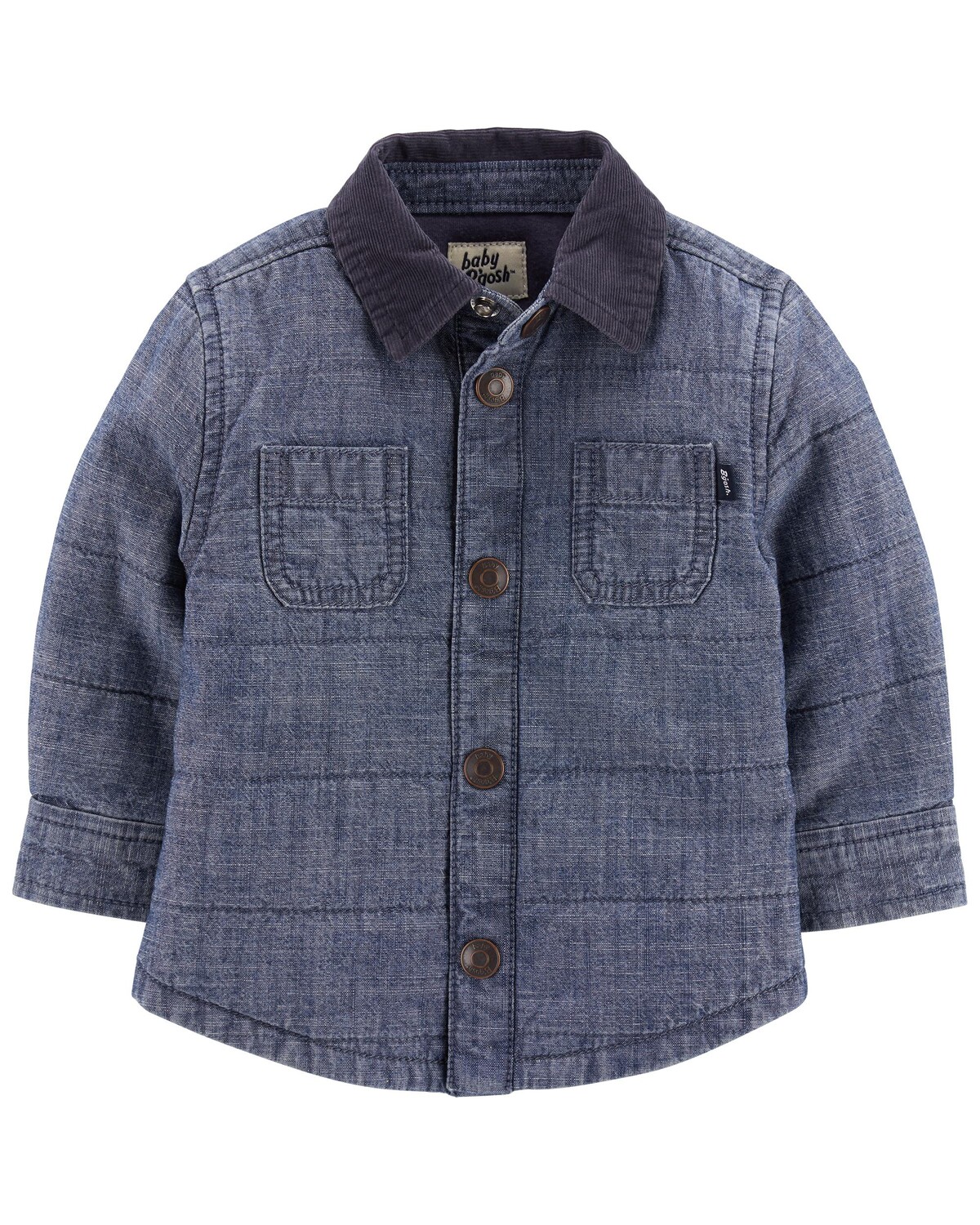 

Рубашка Baby Chambray на пуговицах спереди Carter's