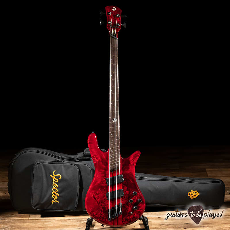 Басс гитара Spector NS Dimension 4 Multi-Scale Bass w/ Gigbag – Inferno Red