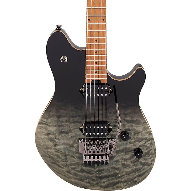 

Электрогитара EVH Wolfgang WG Standard Quilt Maple Electric Guitar Black Fade