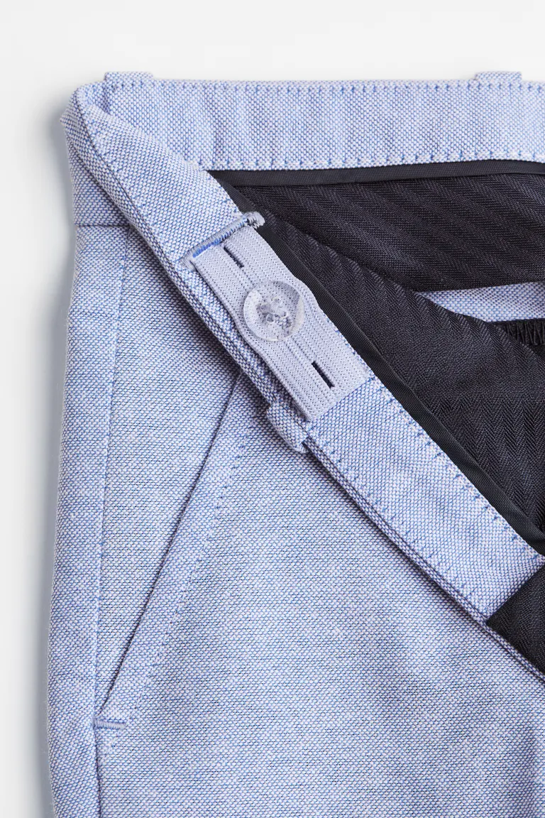 

Деловые брюки slim fit H&M, синий