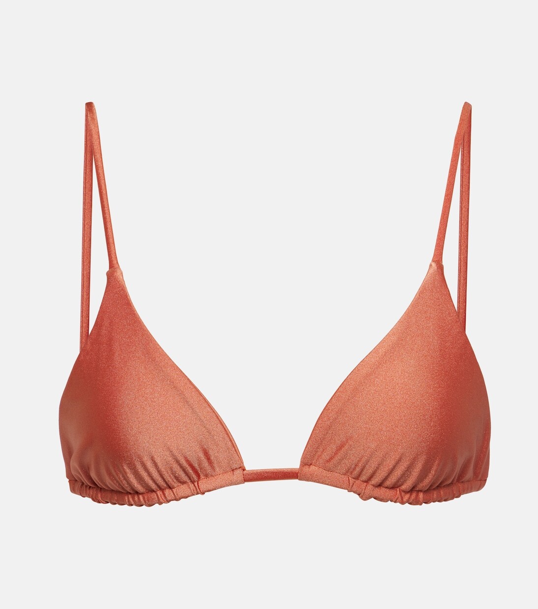 

Лиф бикини Via с треугольными чашечками Jade Swim, красный