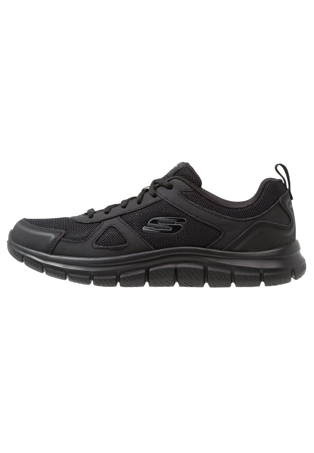 Низкие кроссовки Track Scloric Skechers Wide Fit, черный кроссовки низкие track skechers wide fit цвет charcoal black