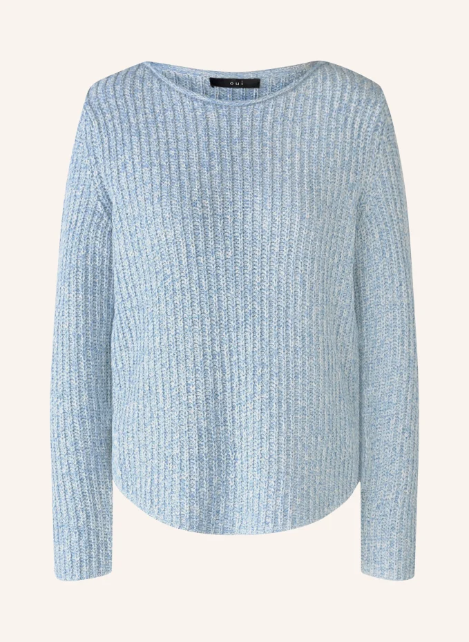 Пуловер Oui, синий