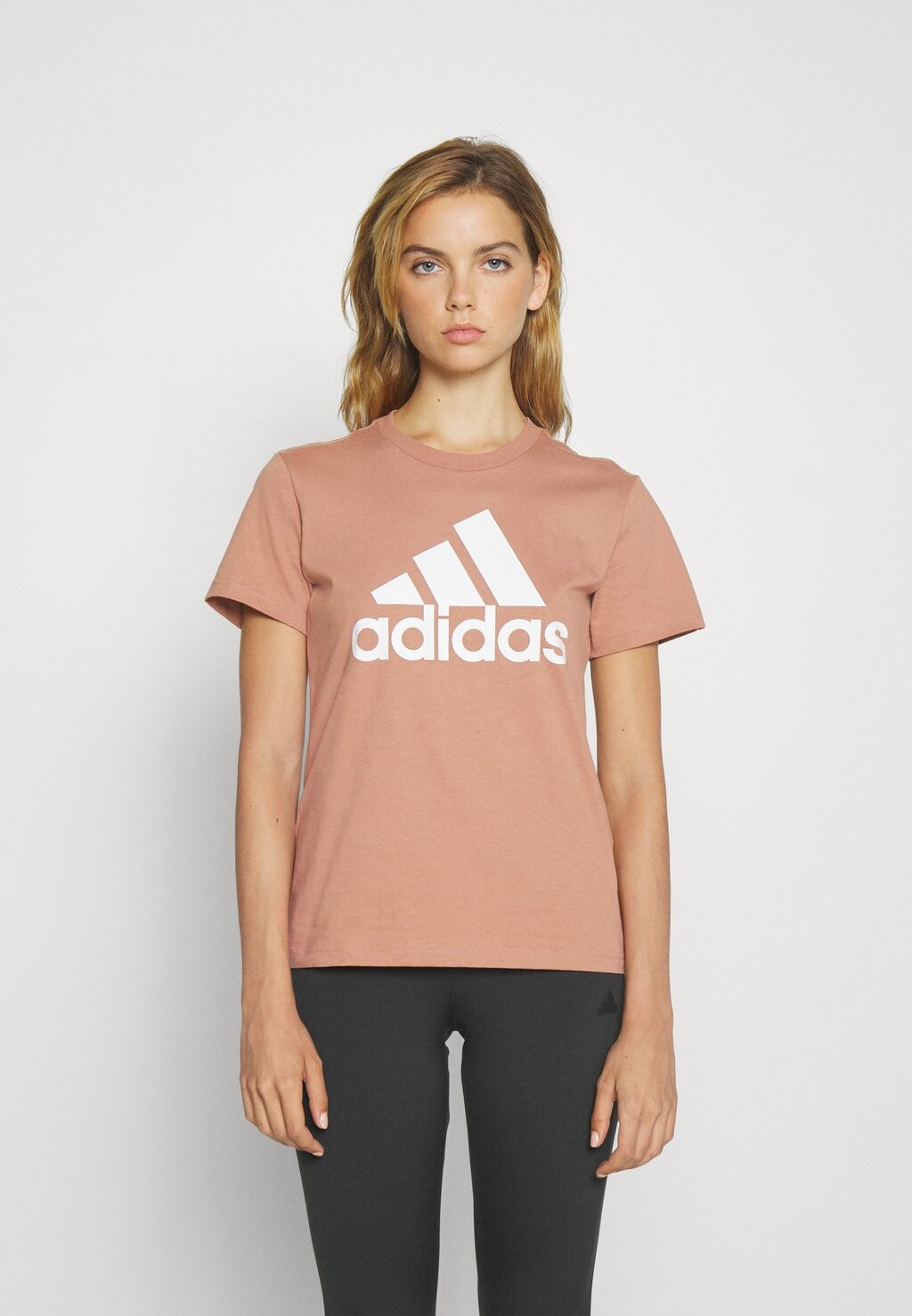 

Футболка с принтом Adidas, Коричневый