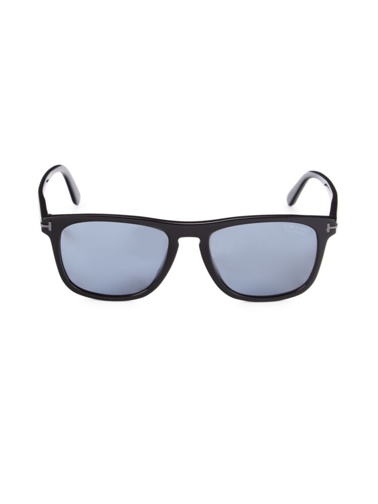 

Квадратные солнцезащитные очки 56MM Tom Ford, черный