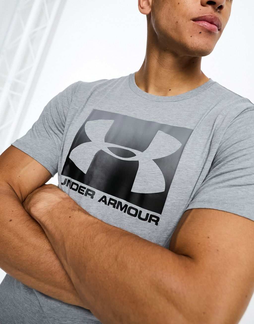 

Серая футболка с логотипом Under Armour Sportstyle, Серый