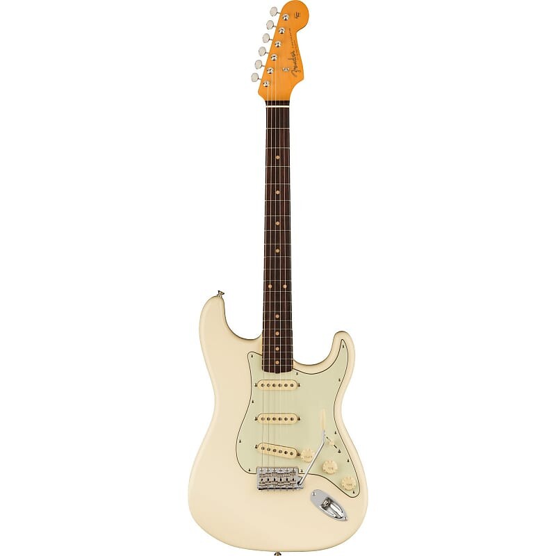 

Электрогитара Fender American Vintage II 1961 Stratocaster Electric Guitar - Rosewood Fingerboard, Olympic White