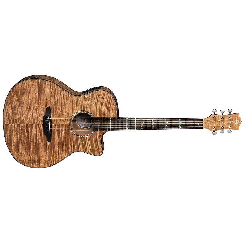 

Акустическая гитара Luna Guitars High Tide Exotic Mahogany Grand Concert CE Acoustic Electric Guitar