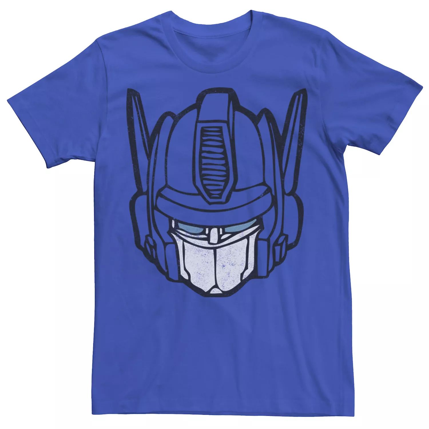 Мужская футболка Transformers Optimus Prime с большим лицом Licensed Character фигурка reaction figure transformers – optimus prime 9 см