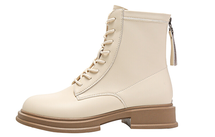

Ботинки Martin Boot женские Gracegift, кремовый