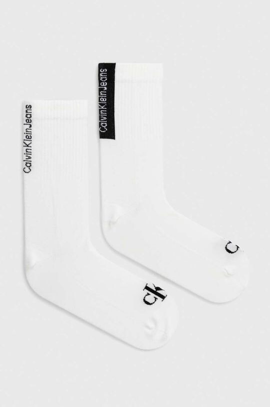 

2 пары носков Calvin Klein Jeans, белый