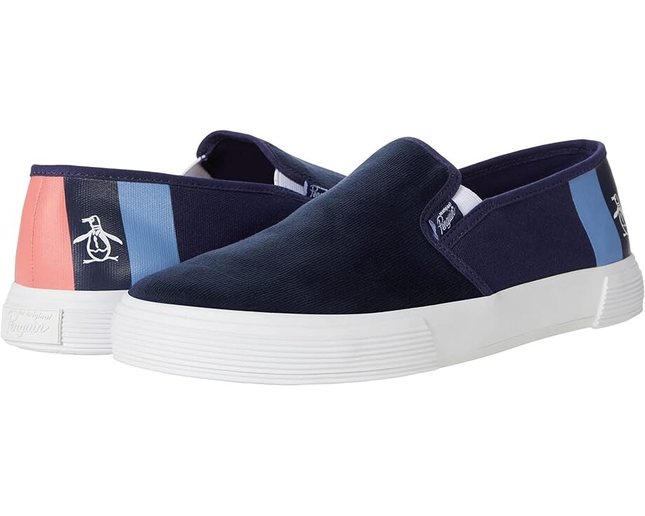 

Кроссовки Original Penguin Sam Stripe Slip-On, темно-синий