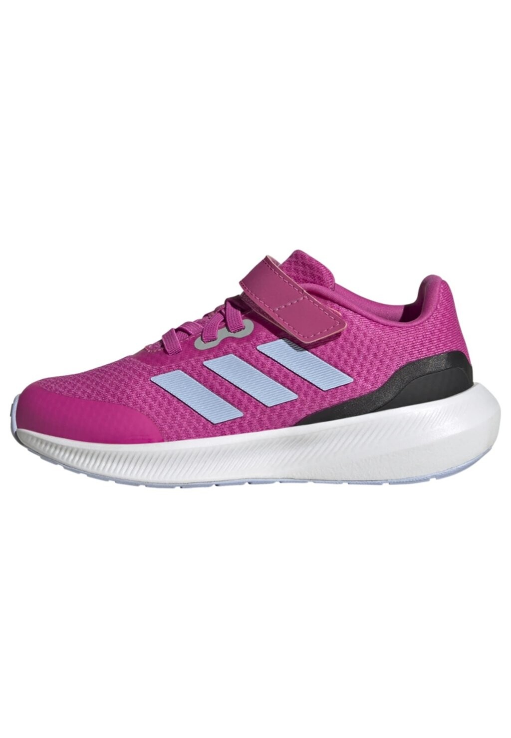 

Кроссовки нейтрального цвета Falcon 3.0 Sport Elastic Lace Strap Adidas, цвет lucid fuchsia blue dawn core black