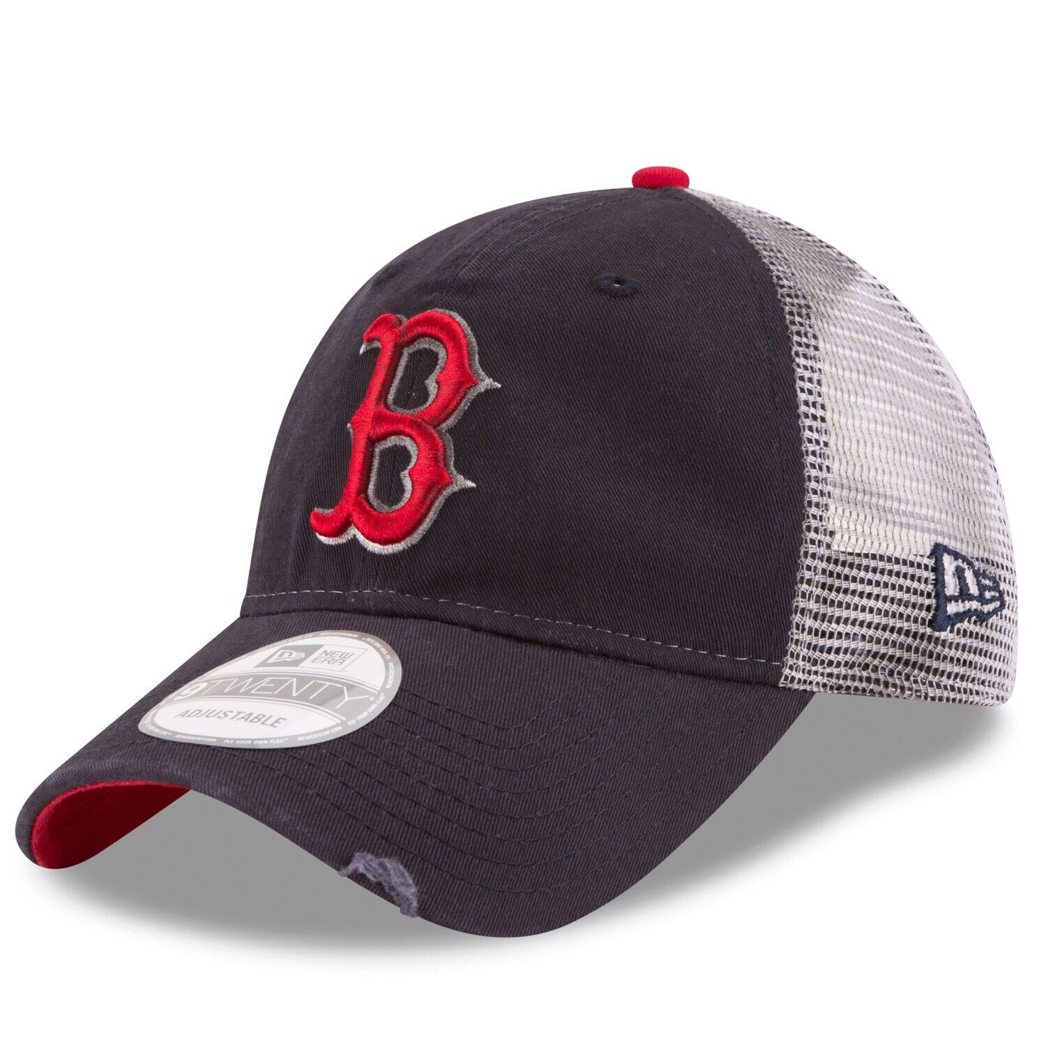 

Мужская регулируемая кепка New Era Navy Boston Red Sox Team Rustic 9TWENTY