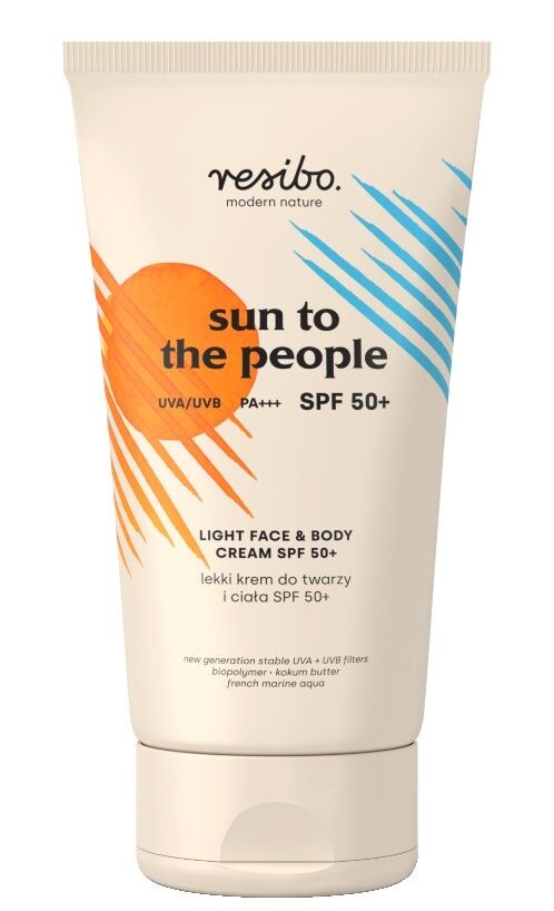

Крем с фильтром Resibo Sun To The People SPF50, 150 мл