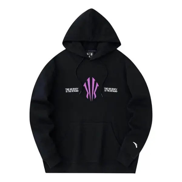 

Толстовка ANTA Kyrie Irving Collection Hoodie 'Black', черный