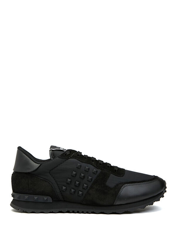 

Мужские кожаные кроссовки Rockstud Valentino Garavani, черный