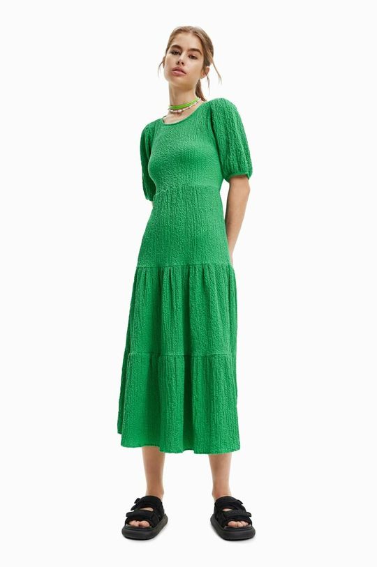 Дезигуальное платье Desigual, зеленый