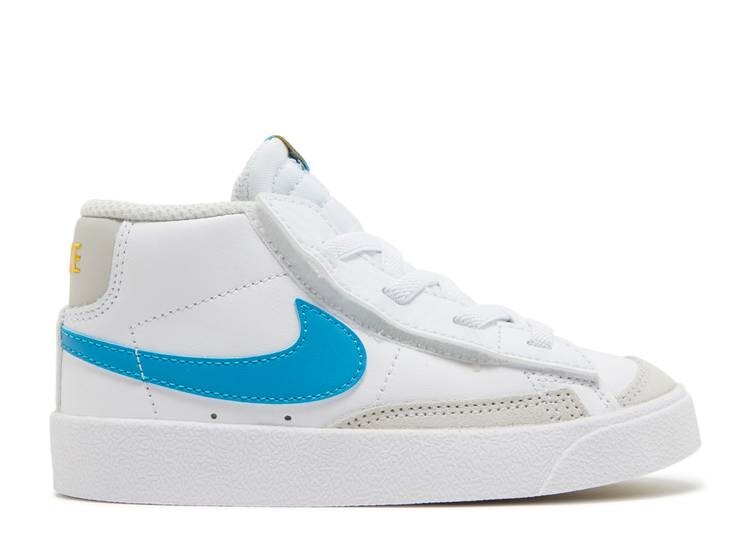 

Кроссовки Nike BLAZER MID '77 TD 'WHITE LASER BLUE', белый